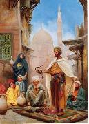 unknow artist, Arab or Arabic people and life. Orientalism oil paintings  415